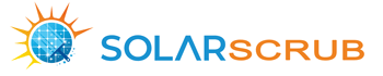 SolarScrub Logo - Solar Panel Cleaning Subscription Service